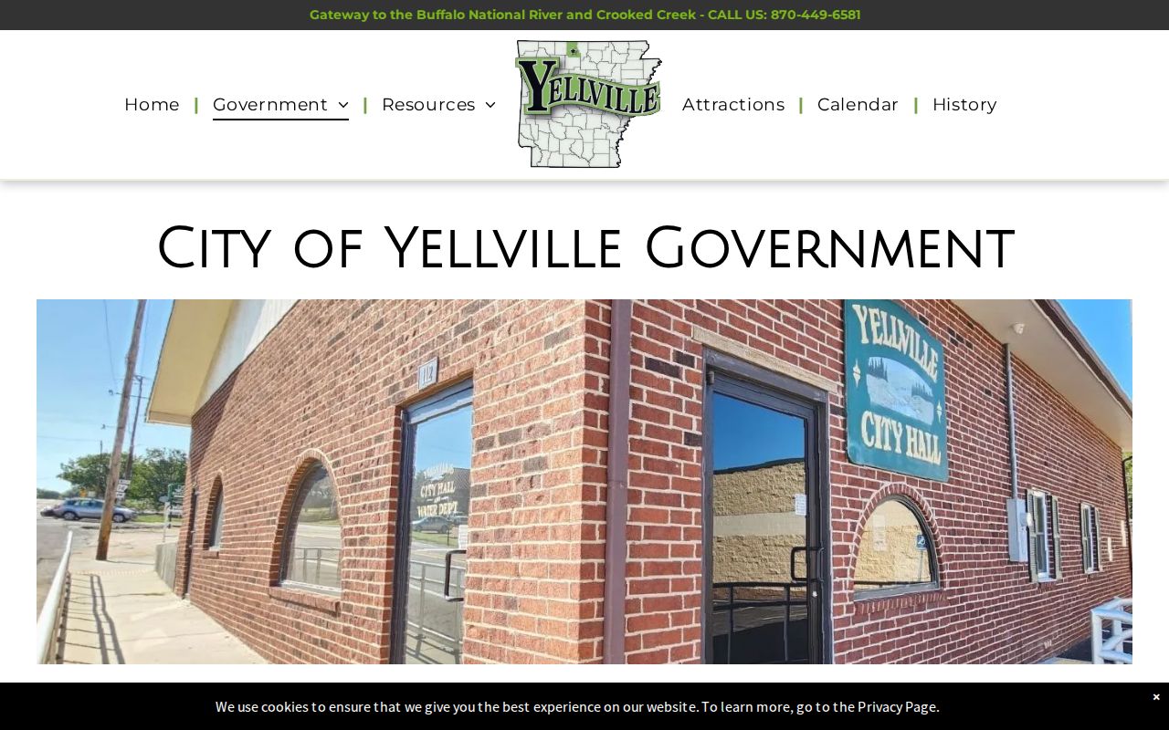 Yellville joint city and Marion County law enforcement records contact